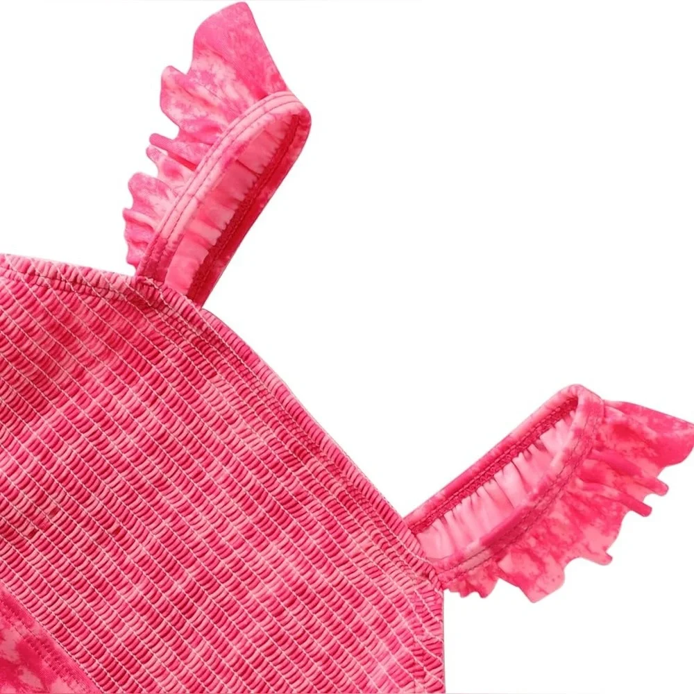 Tie-Dye One Piece Kids Swim